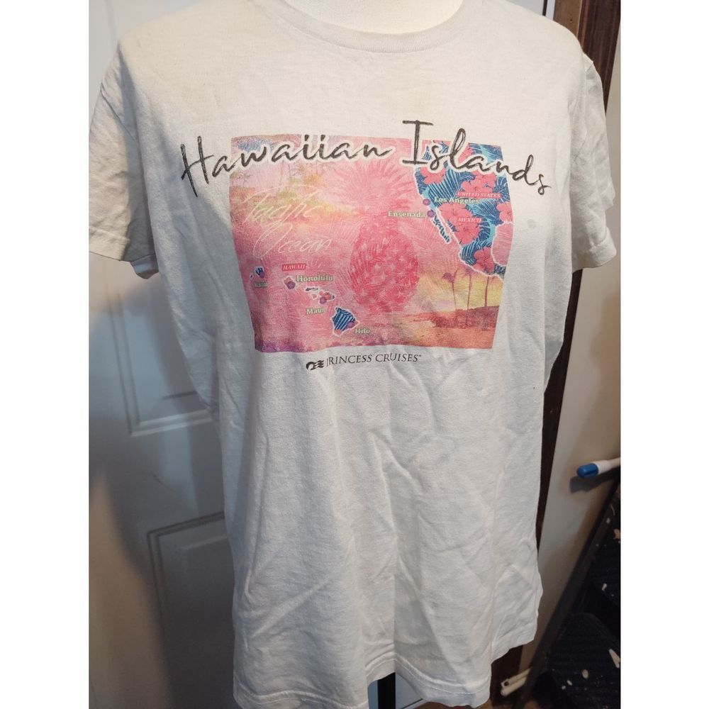 Princess Cruise Line Hawaiian Tee Size Large‎